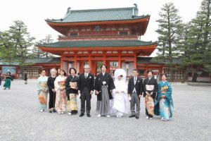 京都・平安神宮の結婚式