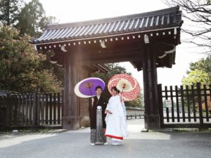 京都・岡崎神社の結婚式