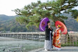 京都・嵐山の前撮り