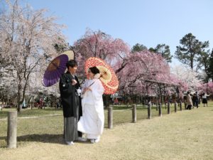 京都・上賀茂神社の結婚式