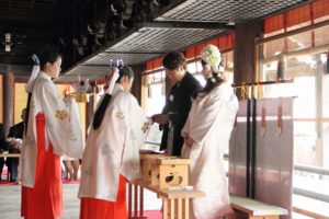 京都・北野天満宮の結婚式