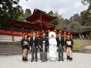 世界文化遺産の春日大社で結婚式