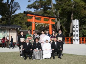 京都・上賀茂神社の結婚式