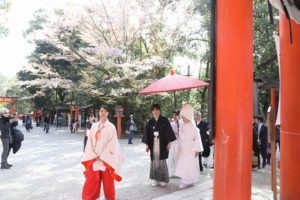 京都・下鴨神社の結婚式