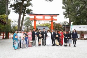 京都・上賀茂神社の結婚式