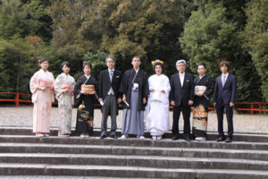 京都・下鴨神社の結婚式