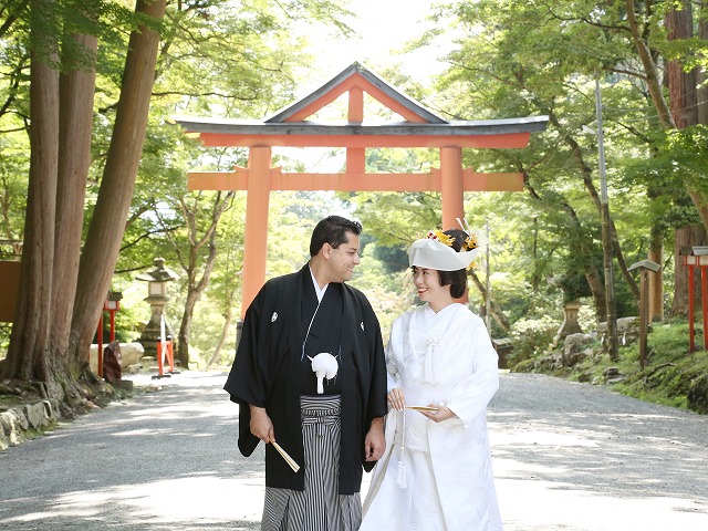 日吉大社の結婚式