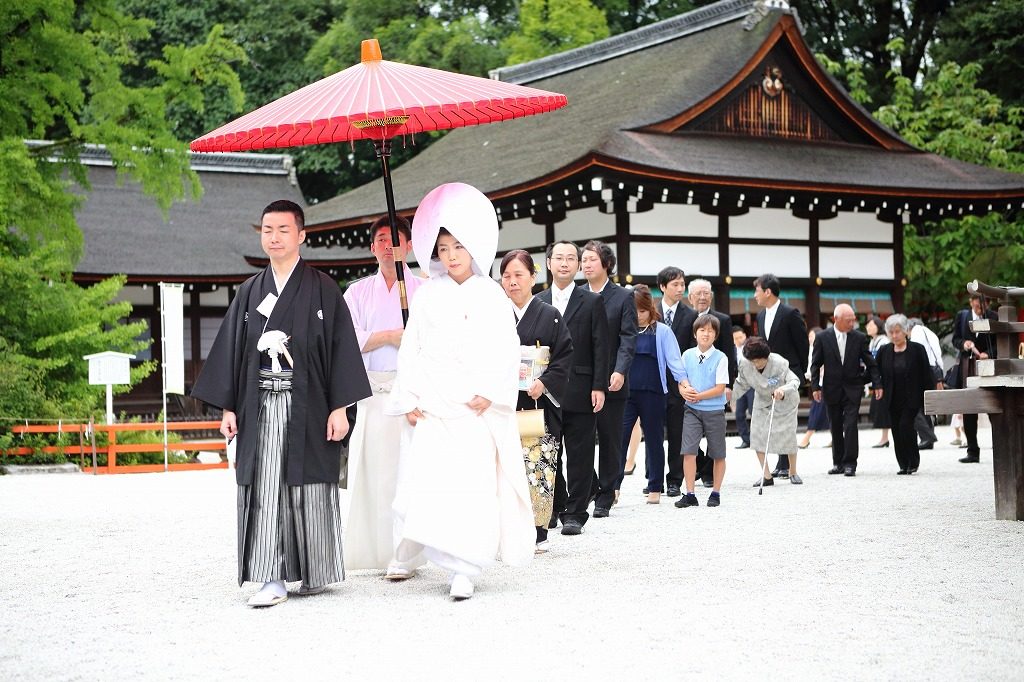 下鴨神社の結婚式