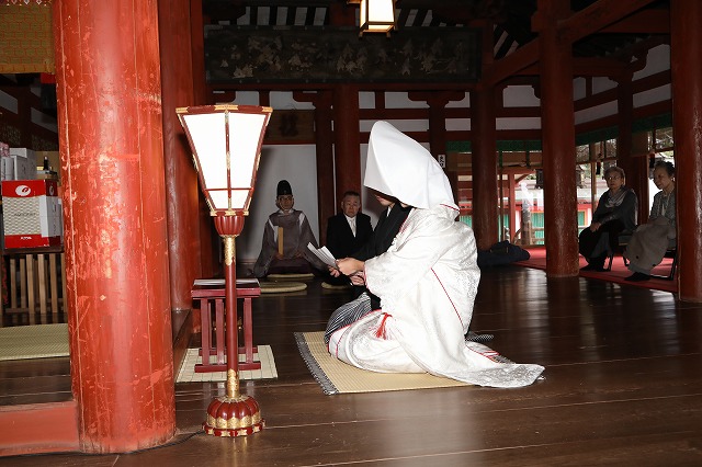 奈良・石上神宮の結婚式