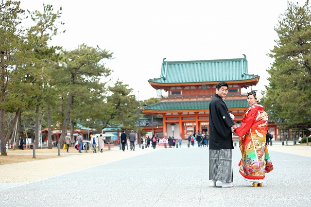 平安神宮の結婚式