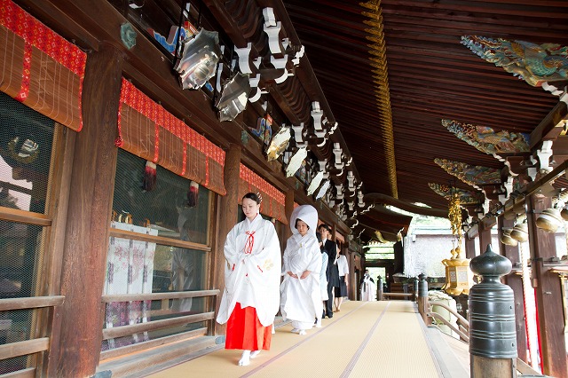 北野天満宮の結婚式